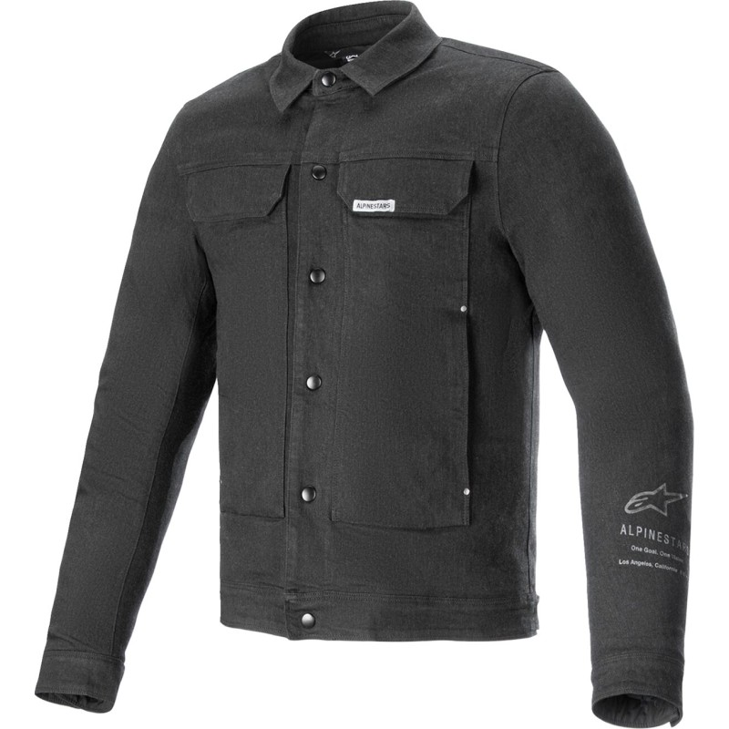 JACKET GARAGE GRAY/BK S