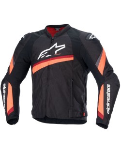 JACKET T-GP+R V4 BLACK/RED L