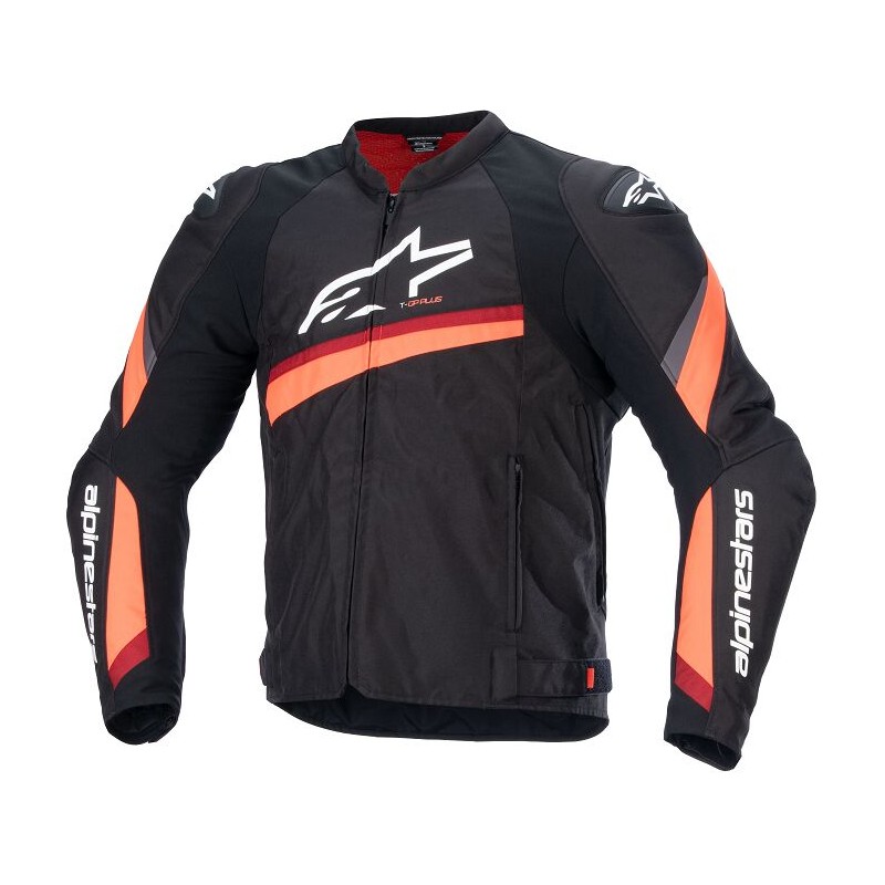 JACKET T-GP+R V4 BLACK/RED L