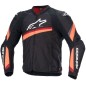 JACKET T-GP+R V4 BLACK/RED L