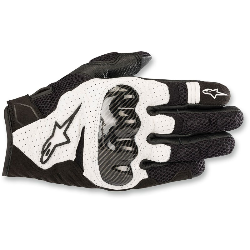 GLOVE SMX1 AIR V2 BLACK/WHT M