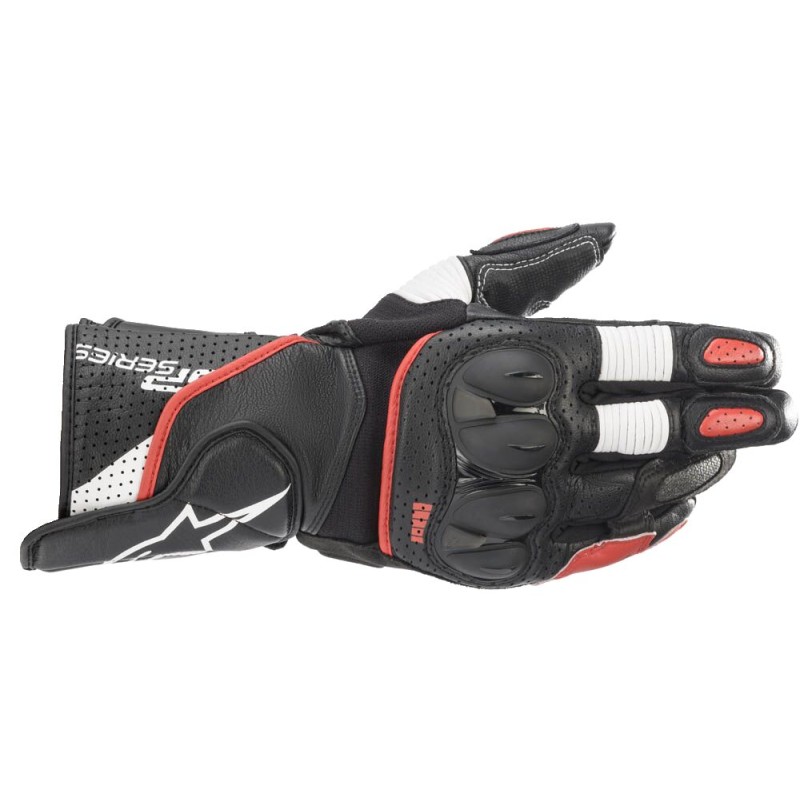 GLOVE SP-2 V3 BLK/W/RD 2X