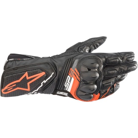 GLOVE SP-8 V3 BLACK/RED L