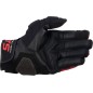 GLOVE HALO BLK/WT/RD 2X