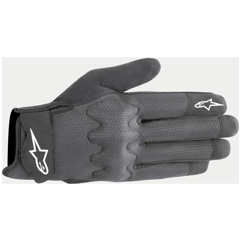 GLOVE STATED-AIR BLK/SL L
