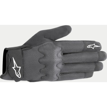 GLOVE STATED-AIR BLK/SL L