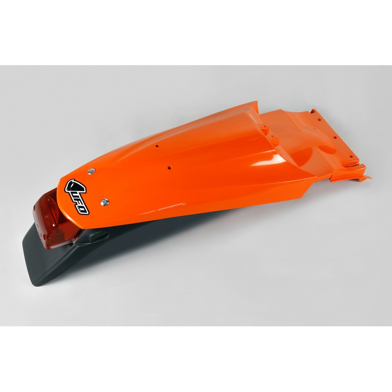 Garde-boue arrière UFO avec feu arrière orange KTM Garde-boue arrière UFO avec feu arrière orange KTM