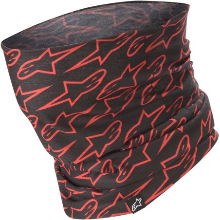 NECKTUBE ASTARS BLACK/RED