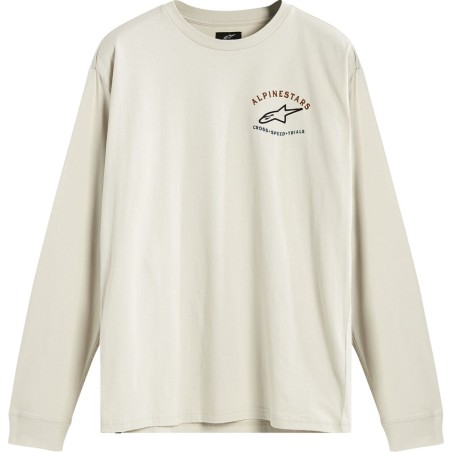 TEE LS FULL FACE WH XL