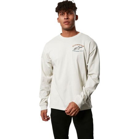 TEE LS FULL FACE WH 2X
