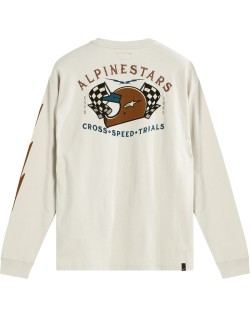 TEE LS FULL FACE WH 2X