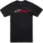 TEE BLAZE 2.0 SS BK/WT/RD XL