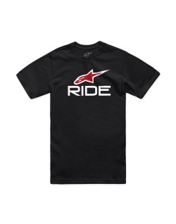 TEE CSF RIDE 4 BK/W/R S