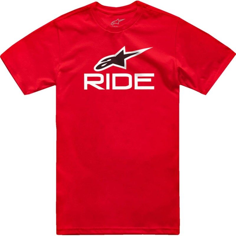 TEE RIDE 4.0 SS RD/WT/BK 2X