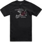 TEE MX HELMET SS BK 2X