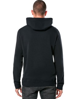 HOODIE RIDE 4.0 P/O BK/RD/WT X