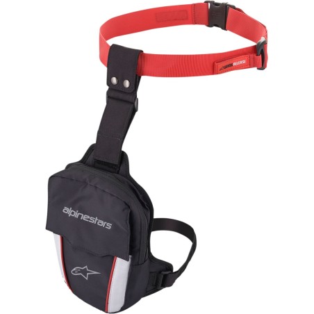 BAG THIGH ACCESS BK/RD