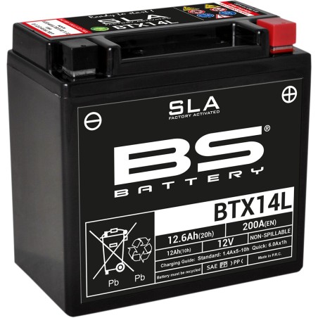 BATTERY BS BTX14L SLA