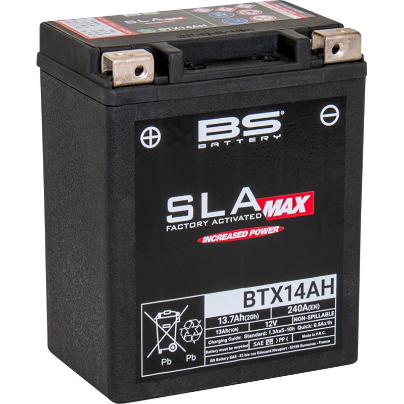 BATTERY BTX14AH SLA MAX
