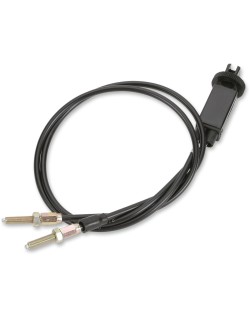 CHOKE CABLE DUAL 90 DEG.