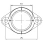 CARB FLANGE YAMAHA