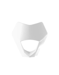 Plaque phare POLISPORT blanc Gas Gas MC