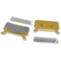BRK PAD F/METALLIC POL PR