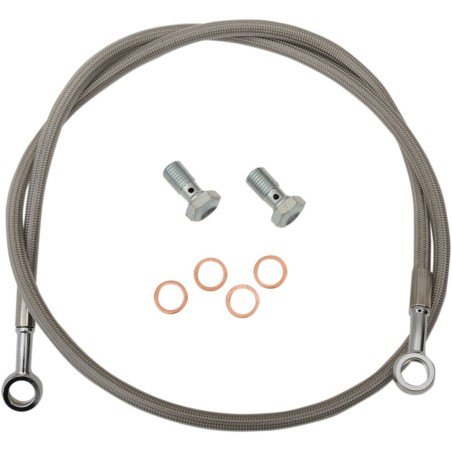 BRAKE LINE +6 EXT POL/YAM