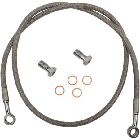 BRAKE LINE +6 EXT POLARIS