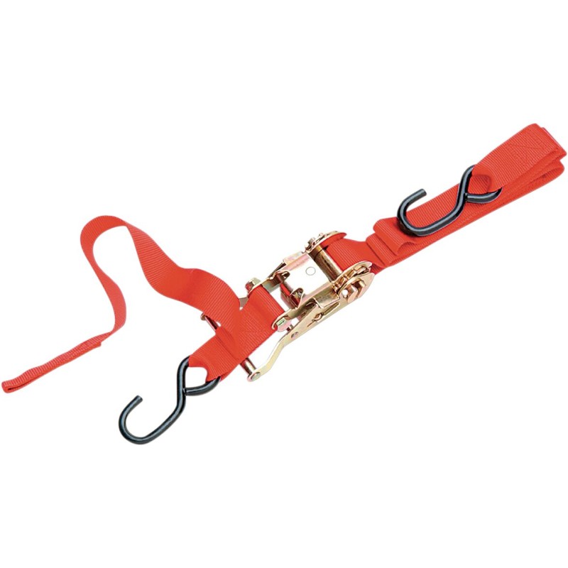 TIE DOWN 1"RAT ASST RED