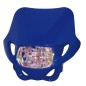 Plaque phare BIHR Enduro bleu 12V/35W