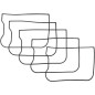 GASKET RUBBER UP/RBOX 5PK