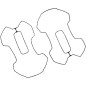 GASKETS LOWER R/BOX PR