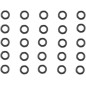 ORING CLUTCH CABLE 25PK