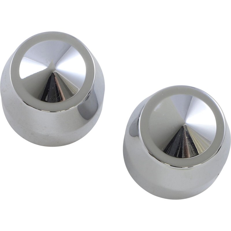 CAPS AXLE ELITE CHR 1"