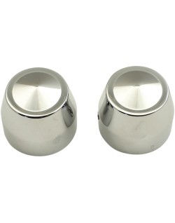 CAPS AXLE ELITE CHR 25MM