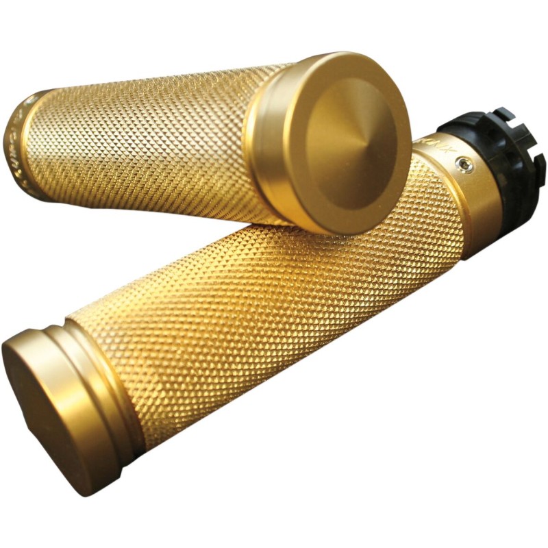 GRIPS BRASS FUL KNURL