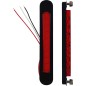 BAG LIGHT OVAL BK RED LED