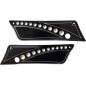 COVER LATCH 93-13 FL BLK