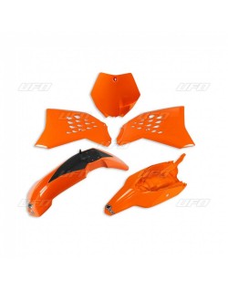 Kit plastiques UFO orange KTM SX 65