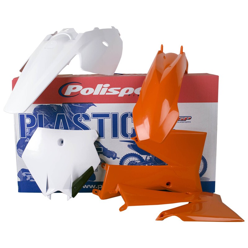 Kit plastique POLISPORT couleur origine (11-12) - KTM SX 85 Kit plastique POLISPORT couleur origine (11-12) - KTM SX 85