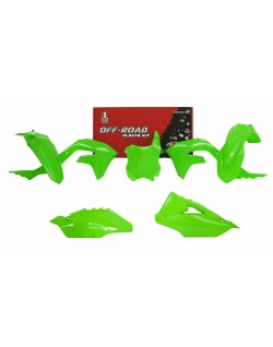 Kit plastique RACETECH vert fluo Kawasaki KX450F