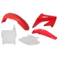 Kit plastique RACETECH couleur origine rouge/blanc Honda CR125R/250R Kit plastique RACETECH couleur origine rouge/blanc Honda CR125R/250R