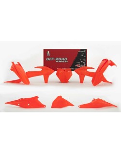 Kit plastique RACETECH orange fluo KTM SX/SX-F