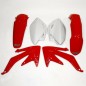 Kit plastique UFO couleur origine rouge/blanc Honda CRF450R Kit plastique UFO couleur origine rouge/blanc Honda CRF450R