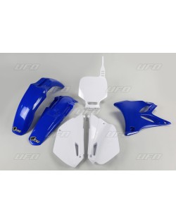 Kit plastique UFO couleur origine bleu/blanc Yamaha YZ85