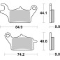 BRAKE PAD CAR/CER SCOOT