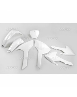 Kit plastique UFO blanc Husqvarna