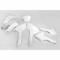 Kit plastique UFO blanc Husqvarna Kit plastique UFO blanc Husqvarna