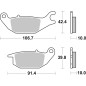 BRAKE PAD CAR/CER SCOOT